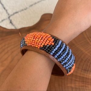 African Hand Beaded Bracelet